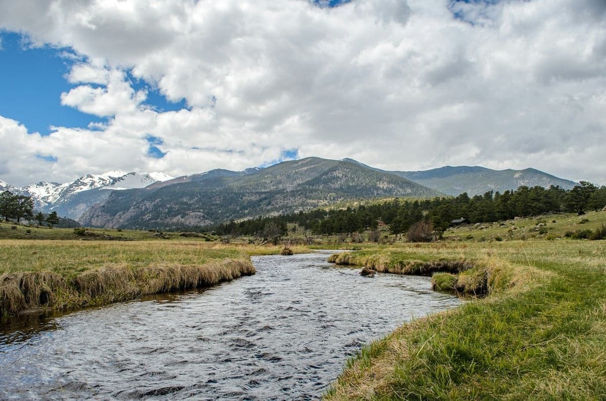 The Colorado River starts as a modest creek in Rocky Mountain National Park before growing into one of the West's defining waterways