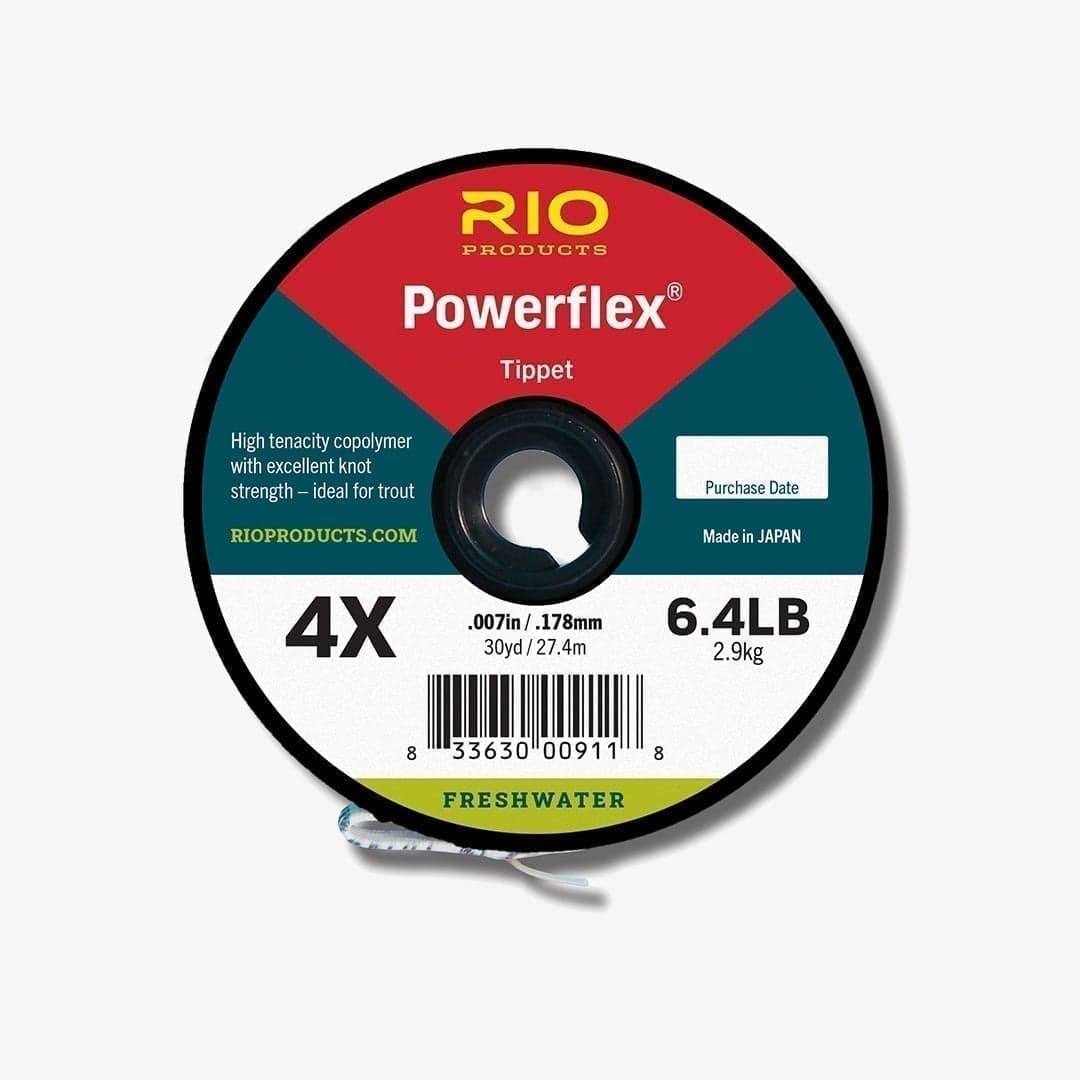 Rio Powerflex tippet - your summer bread and butter for creek and river fishing