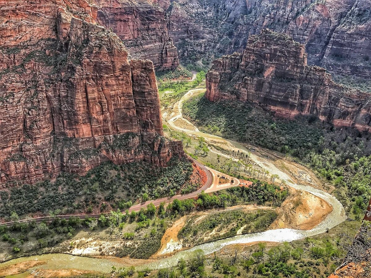 A canyon river in Utah. The West's dam-controlled tailwaters run clear through canyon country while nearby freestones run brown.