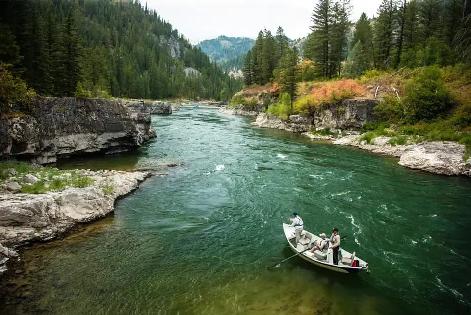 The Hoback River - clears 2-3 weeks before the Snake, making it a prime early-season option