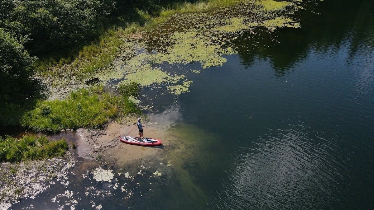 SUP fishing opens up water that's tough to reach any other way