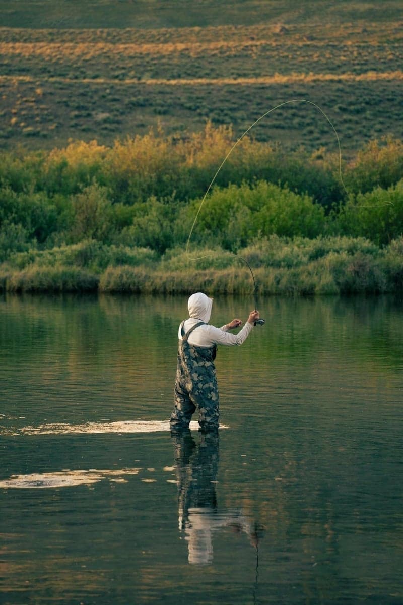 Evening light on the Yakima - the canyon creates its own microclimate, extending fishable hours on summer evenings when hoppers are still falling